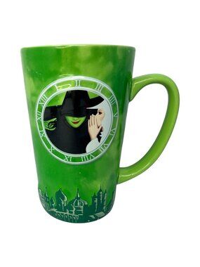 Wicked Musical Tall Mug One Short Day Elphaba Glinda Collector